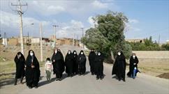 همایش پیاده‌روی به مناسبت سوم خرداد در روستای شوراب کبیر برگزار شد