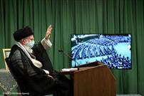 ارتباط تصویری رهبر انقلاب با نمایندگان مجلس شورای اسلامی