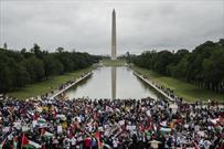 راهپیمایی ملی برای حمایت از فلسطین در «واشنگتن»