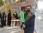 شور و  اشتیاق رضوی و فاطمی در گذر چهارباغ اصفهان