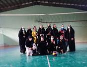 مسابقه دوستانه والیبال بین خواهران مسجدی برگزار شد