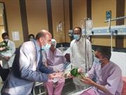 حضور تیم اعزامی اداره کل آموزش و پرورش سیستان و بلوچستان در بیمارستان‌های یزد و تفت