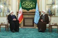 دیدار دکتر روحانی با رئیس جدید قوه قضائیه