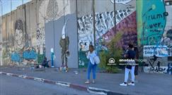نقاشی دیواری یک فلسطینی با موضوع نژادپرستی صهیونیست ها