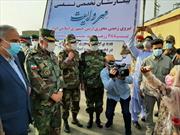 افتتاح دومین بیمارستان تنفسی ۶۰ تخت خوابی نیروی زمینی ارتش در خاش