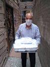 توزیع ۱۶۰ عدد غذای گرم توسط کانون شهدای دستمالچی در تبریز