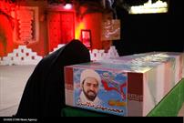 مراسم وداع با پیکر مطهر شهیدان فرزانه و مالامیری در معراج شهدای تهران