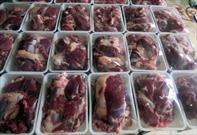 توزیع ۱۴۲ بسته گوشت و مرغ گرم و بیش از ۳۰۰۰ قرص نان نذری در سندرک