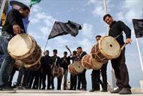 مراسم سنتی «دمام زنی» در کانون «امام رضا (ع)» گراش برگزار شد