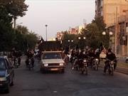 گزارش تصویری برگزاری رژه موتوری و خودرویی به مناسبت روز عاشورای حسینی  در گنبدکاووس