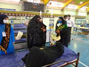گزارش تصویری/تجلیل خادمیاران رضوی از پزشکان و کادر درمان بیمارستان صحرایی شهرستان بابل