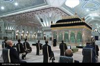 مراسم تجدید میثاق اعضای هیات دولت با آرمانهای امام خمینی (ره)