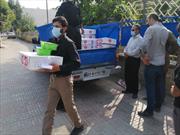 توزیع ۴۱۰ بسته گوشت قرمز با همکاری کانون های مساجد در بین نیازمندان نکایی