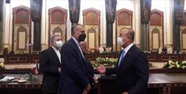 گفت‌وگوی وزیر خارجه ایران و همتای ترکیه‌ای در حاشیه نشست بغداد