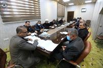 جلسه تولیت مسجد کوفه در خصوص   استقبال از زائران اربعین حسینی