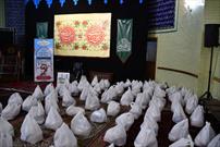 اهدای ۱۶۰ بسته مهربانی به همت کانون مسجد نبی اکرم درتبریز