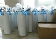 ​فرهنگیان گنبدی ۸۰ کپسول اکسیژن به مراکز درمانی اهداء کردند