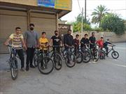 برگزاری «تور دوچرخه سواری» در کانون «منتظران نور» جهرم