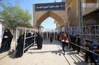 افتتاح استراحتگاه المرتضی(ع) در جاده «یاحسین» به مناسبت اربعین حسینی