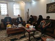 حضور وزیر بهداشت در منزل شهید مدافع سلامت استان کهگیلویه و بویراحمد