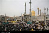 برگزاری جشن میلاد امام حسن عسکری(ع) در حرم مطهرحضرت معصومه(س)