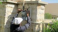 علمک گذاری گاز در ۱۳ روستای چالدران