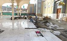 پروژه بازسازی صحن باب المراد در آستان مقدس کاظمین(ع)