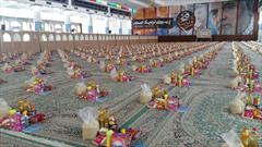 رزمایش کمک های مؤمنانه مساجد و هیئات مذهبی با توزیع یک هزار و ۵۰۰ بسته به مناسبت ۱۳ آبان در کرمان