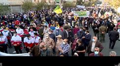 آغاز مراسم ویژه یوم الله ۱۳ آبان در تهران
