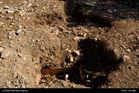 گزارش تصویری// حفاری غیرمجاز قبرستان قدیمی درمنطقه تفریحی منجل شهر ایلام