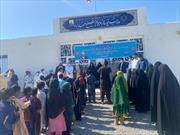 افتتاح مدرسه خیّرساز مرحوم شیخ احمد خسروی در زرآباد +تصاویر