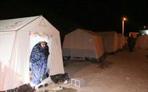 تاکنون بیش از ۳۰۰۰ تخته چادر جهت اسکان مردم در مناطق زلزله‌زده توزیع شده است