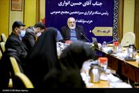 نشست خبری حسین انواری