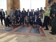 گزارش تصویری// سفر استاندار ایلام به مهران و بازدید از پایانه مرزی