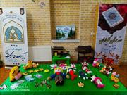 برپایی نمایشگاه آثار هنری و صنایع دستی در کانون آیت الله حائری میبد