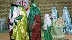 اجرای نمایش « شریکه الحسین » در روستای چهواز