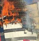 مهار آتش سوزی در برج تجاری خیابان شریعتی