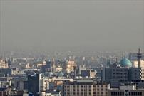هجوم ریزگردهای خاکی به آسمان استان لرستان
