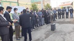 گزارش تصویری// افتتاح طرح گاز رسانی به زرین آباد