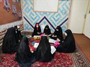 برگزاری کلاس تربیتی قرآن ویژه دختران کانون انصار الزهرا(س)