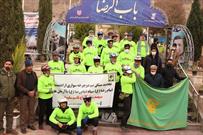 دوچرخه سواران مشهدی پس از دو هفته رکاب زدن به عشق سردار دلها به کرمان رسیدند