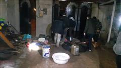 گزارش تصویری// ورود سیل به منازل مردم شهر موموری