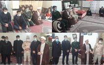 فعالان کانون های مساجد شهر مغانسر به دیدار با مادران و همسران شهدا رفتند