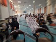 گزارش تصویری/ جشن ازدواج ۱۳۰ زوج طلبه خراسان جنوبی