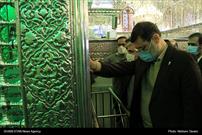 رئیس سازمان بنیاد شهید و امور ایثارگران کشور به زیارت آستان مقدس احمدی و محمدی (ع) مشرف شد