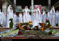مراسم جشن تکلیف دختران در مسجد سیدالشهداء (ع) روستای خوی برگزار شد| گزارش تصویری