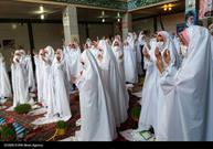 برگزاری جشن تکلیف ۷۵۰ دانش آموز دختر جهرمی در مدرسه علمیه خواهران جهرم