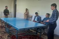 برگزاری مسابقات تنیس روی میز جام دهه فجر در کانون «ابوتراب» دزک