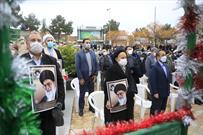 گزارش تصویری/ مراسم بزرگداشت یوم الله ۱۲ بهمن در بیرجند