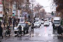 کاروان نمادین ورود امام خمینی ره در ورامین به حرکت در آمد
